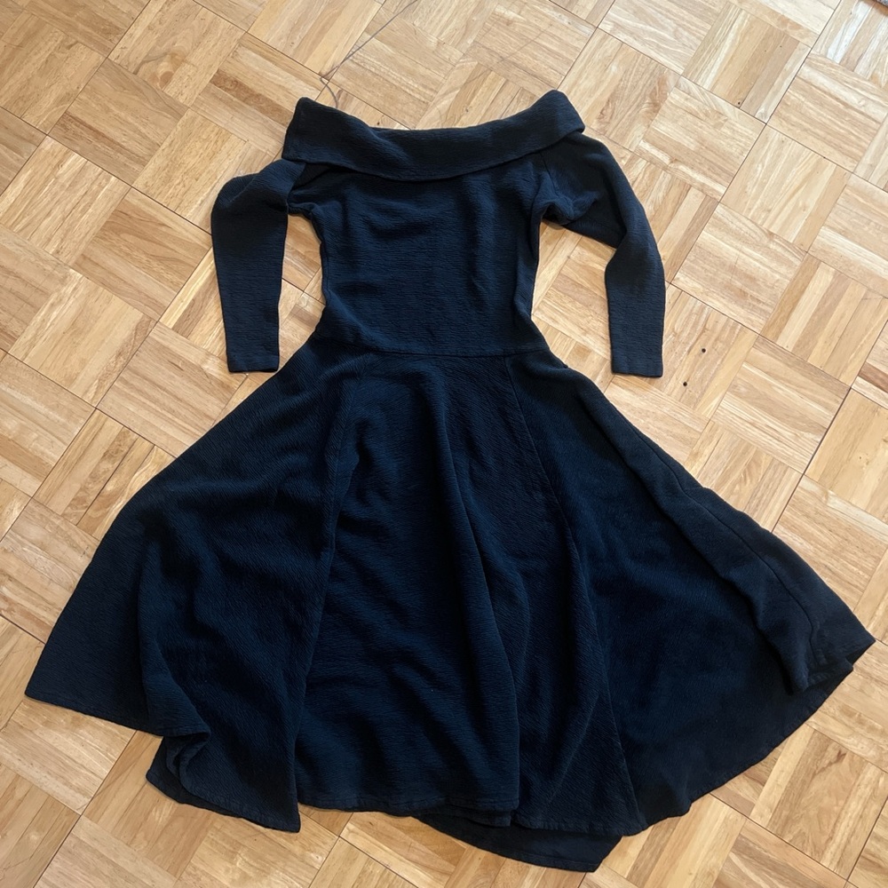 Rare vintage 80s Betsy Johnson punk label cotton dress size 4-6